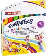 EDDING 13 Magic Fun, für Kinder, Set mit 8 Farben - Filzstifte