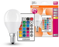 OSRAM LED STAR+ CL P RGBW Fros. 5,5W 827 E14 470lm 2700K (CRI 80) 25000h A+ DIMmable Rem Ctrl (Blister) - LED Bulb