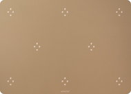 Eeveve Place mat Vinyl - Dotted Autumn Gold - Placemat