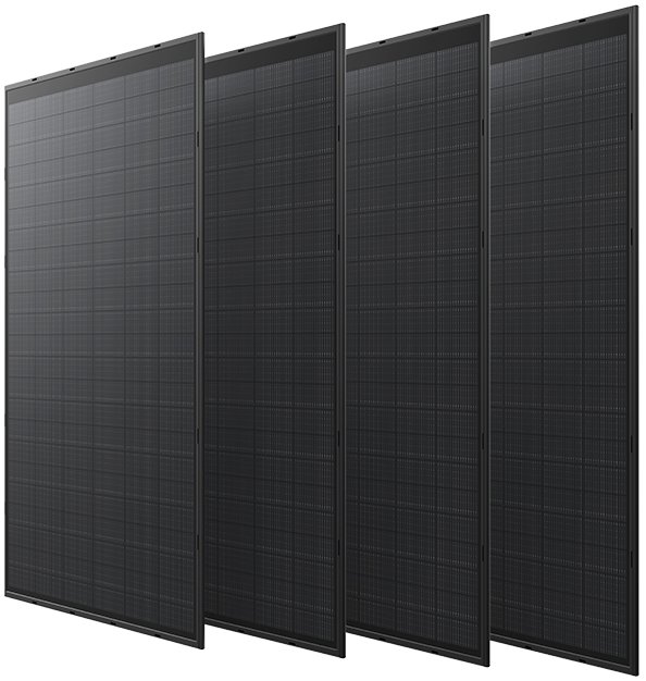EcoFlow 250W Merev napelem szett, 4 db