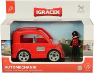  IGRÁČEK - Auto mechanic with car and accessories  - Game Set