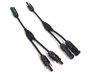 Charging Cable Set EcoFlow Solar Parallel Connecting Cable MC4 30cm - Sada napájecích kabelů