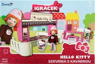 Igráček &amp; HALLO KITTY - Kellnerin mit einem Café und Zubehör - Spielset