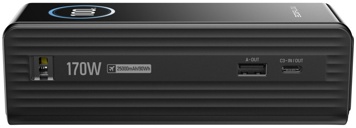 EcoFlow RAPID Power Bank (25000 mAh, 170 W) 2× 100 W vstavaný USB