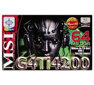 MSI MS-8870 (G4Ti4200-VTD64) NVIDIA GeForce4 Ti 4200 64 MB DDR/Video-In 4xAGP