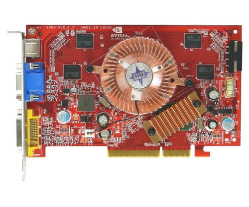 MSI NX7300GT-TD256 - NVIDIA GeForce NX-7300GT 256 MB DDR2 AGP8x 2xDVI - Grafická karta - Hlavný obrázok