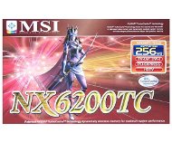 MSI MS-8991 (NX6200TC-TD64E) NVIDIA GeForce nx6200TC 64 (256) MB DDR PCIe x16 DVI - Grafická karta