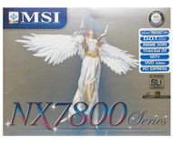 MSI MS-V801 (NX7800GT-VT2D256E) NVIDIA GeForce nx7800GT 256 MB DDR3 PCIe x16 SLi 2xDVI + hra pro PC  - Graphics Card