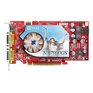 MSI NX7900GS-T2D512E-OC Over Clock Edition - NVIDIA GeForce nx7900GS 512 MB DDR3 PCIe x16 SLi 2xDVI - Graphics Card