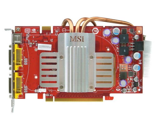 MSI NX8600GT-T2D256EZ - Graphics Card - Main image