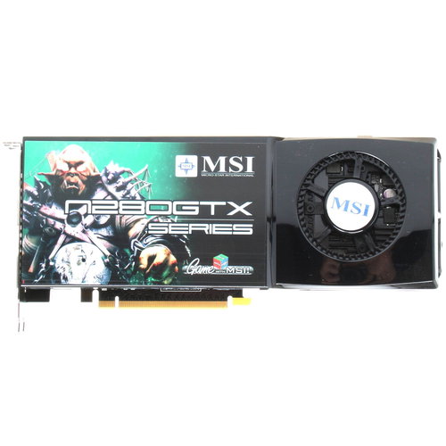 MSI N280GTX-T2D1G-OC Fő fotó MSI N280GTX-T2D1G-OC - Graphics Card - Fő fotó