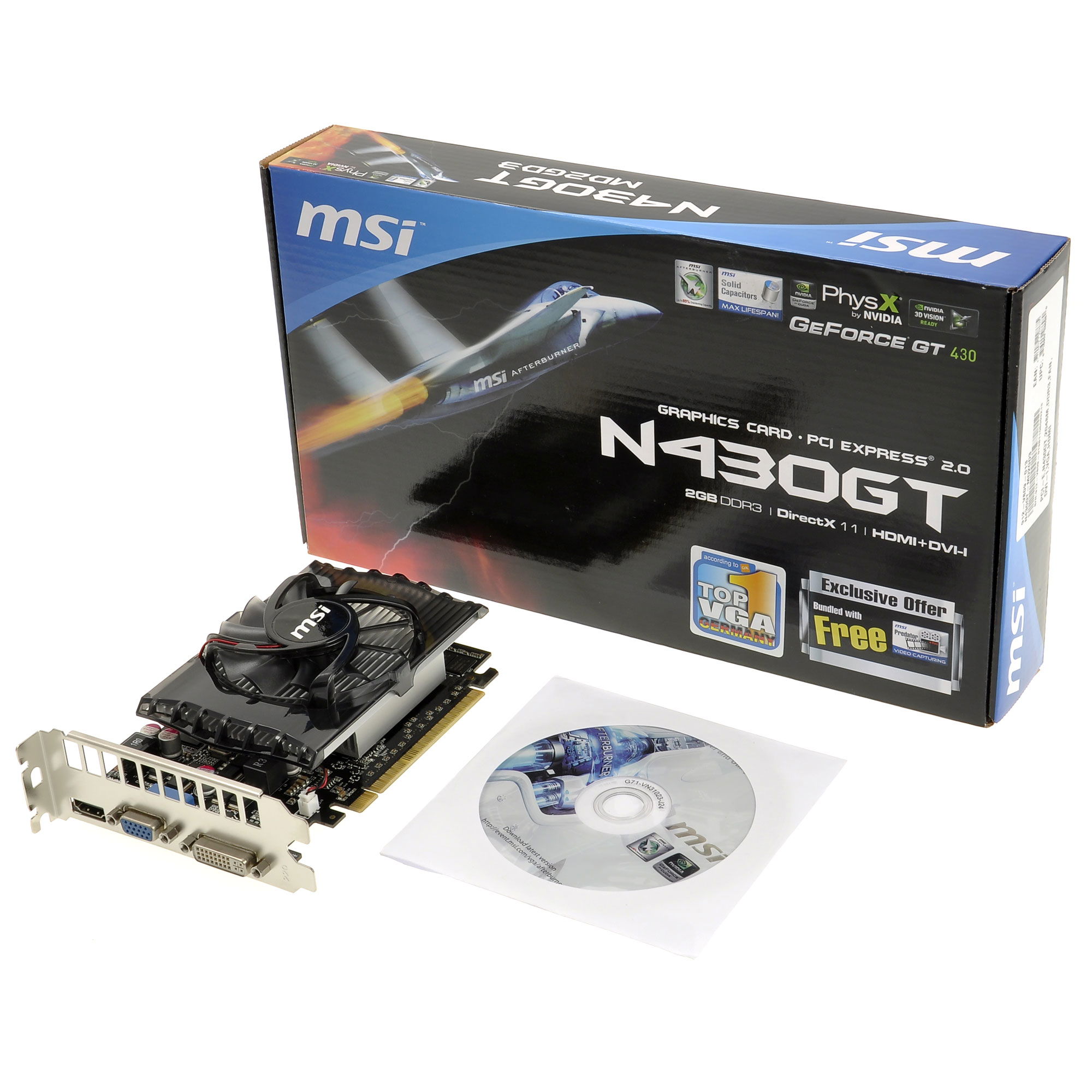 MSI N430GT MD2GD3 Graphics Card Alza.cz