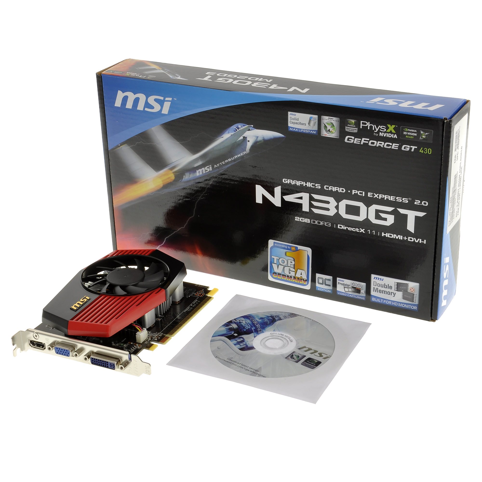 MSI N430GT MD2GD3 OC Graphics Card Alza.cz