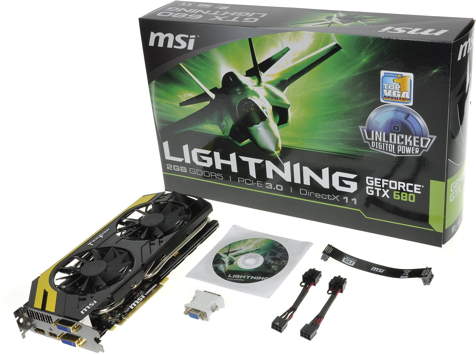 MSI N680GTX Lightning Graphics Card Alza.cz