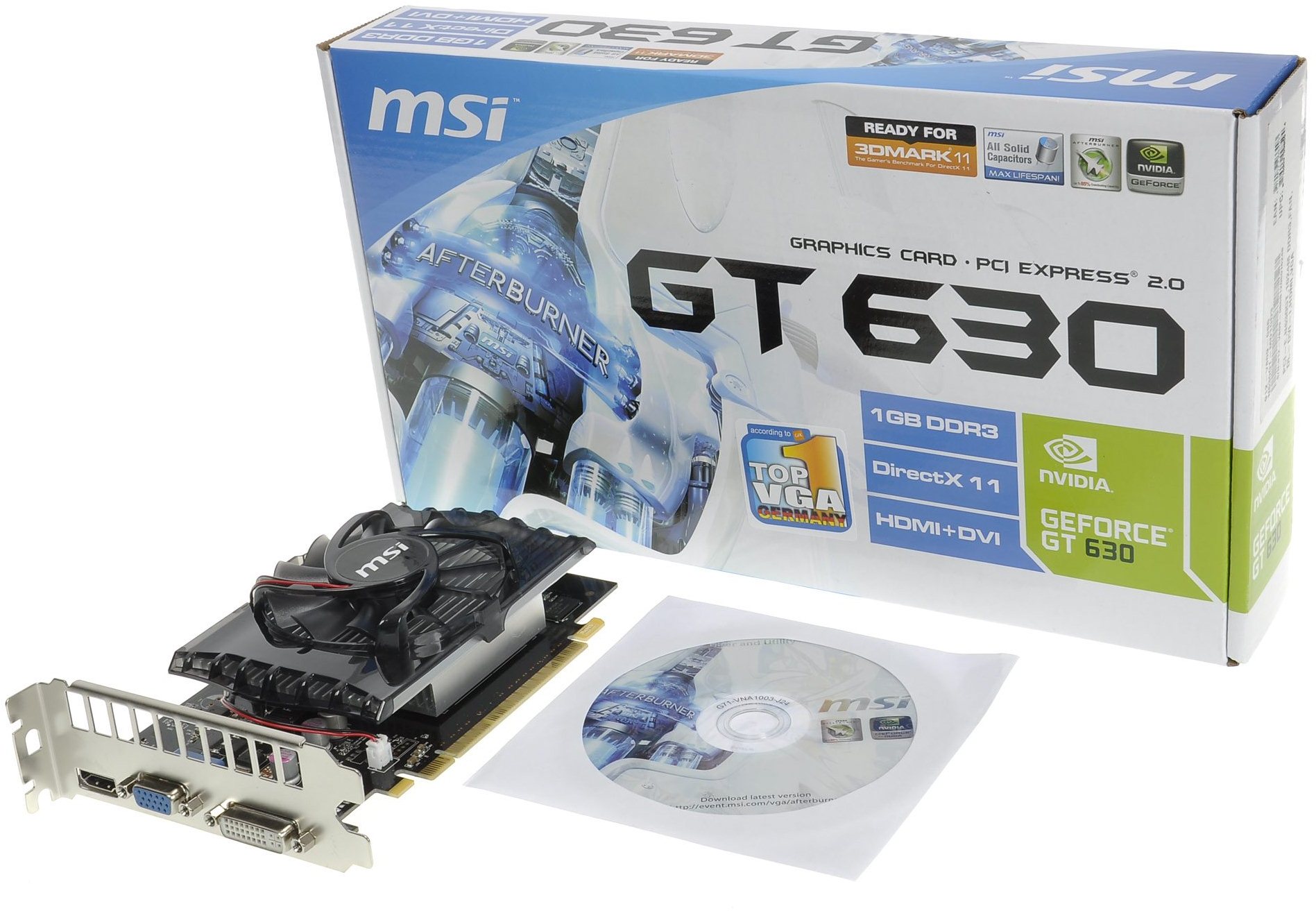 MSI N630GT MD1GD3 Graphics Card Alza.cz