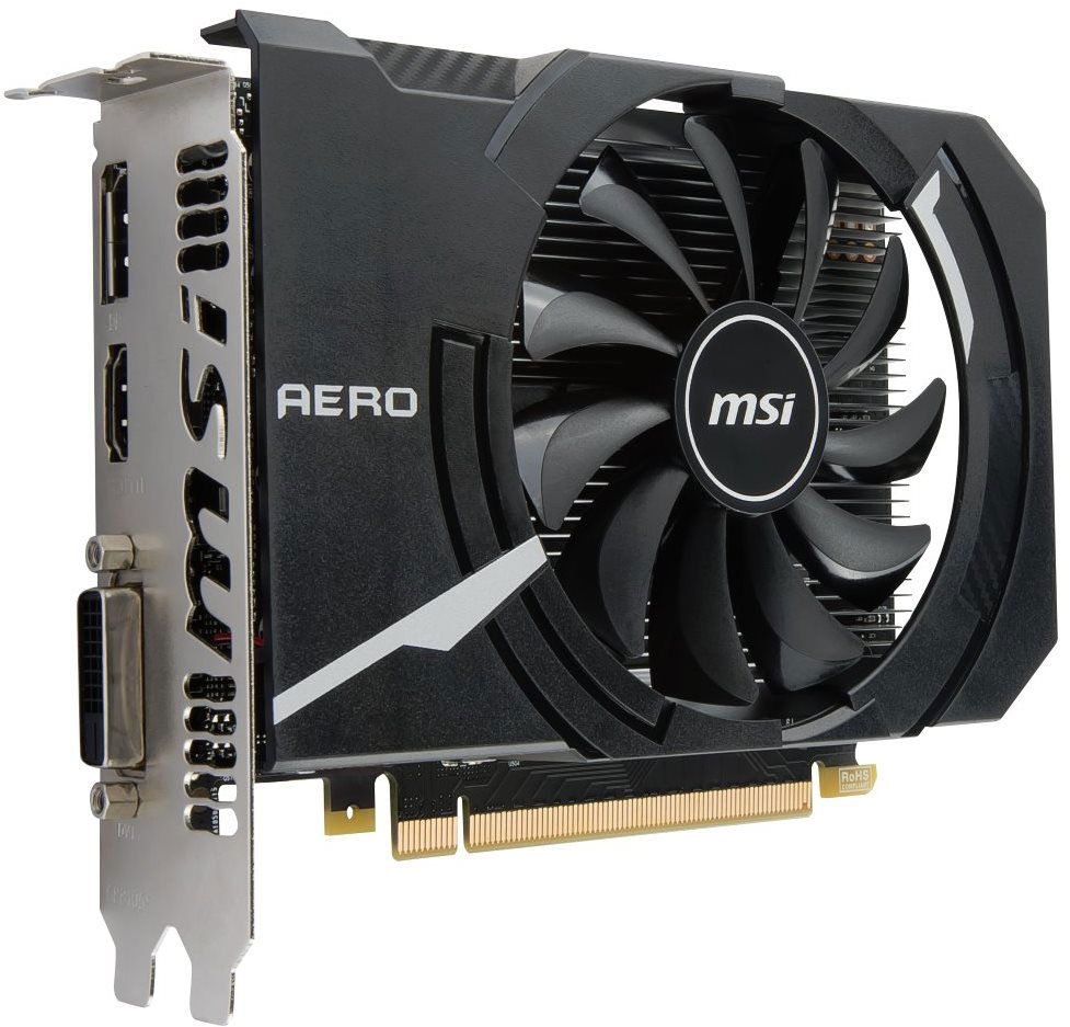 MSI GeForce GTX 1050 Ti AERO ITX 4G OC - Graphics Card | Alza.cz