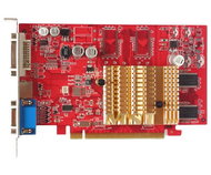 MSI MS-8940 (RX300HM-TD128E) ATI Radeon X300SE 128 (256) MB DDR PCIe x16 DVI - Graphics Card