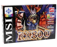 MSI MS-8980 (RX800XT-VTD256E) ATI Radeon X800XT 256 MB DDR3 PCIe x16 VIVO DVI - Graphics Card