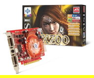 MSI MS-8978 (RX700XT-V2TD256E) ATI Radeon X700XT 256 MB DDR3 PCIe x16 VIVO 2xDVI - Graphics Card