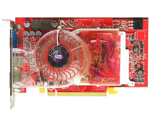MSI MS-8980 (RX850XT-TD256E), ATI Radeon X850XT 256 MB DDR3 PCIe x16 DVI -  Graphics Card | alza.sk