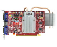 MSI RX2600PRO-T2D512Z/D2, 512MB DDR2 (800MHz), ATI Radeon HD 2600PRO (600MHz), AGP 8x, 2xDVI, Pasiv. - Graphics Card