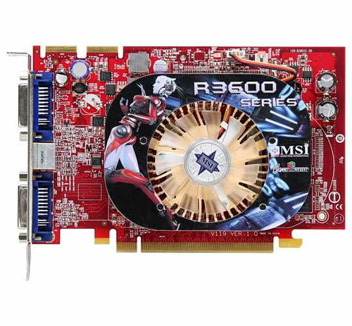 MSI R3650-T2D512-OC - Graphics Card - Main image