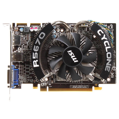 MSI R5670 Cyclone 1G - Graphics Card - Main image