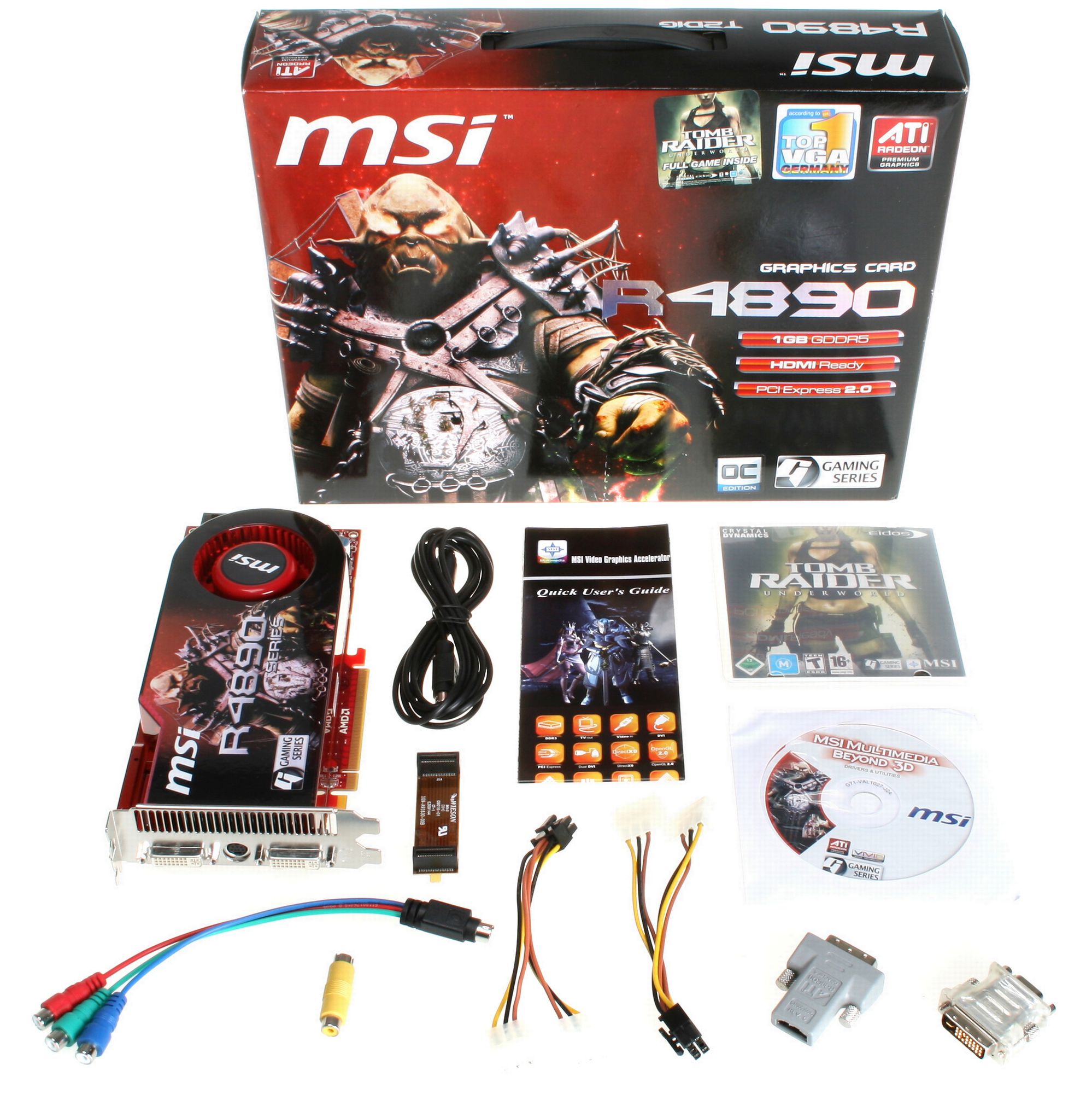 MSI R4890-T2D1G-OC - Graphics Card | alza.at