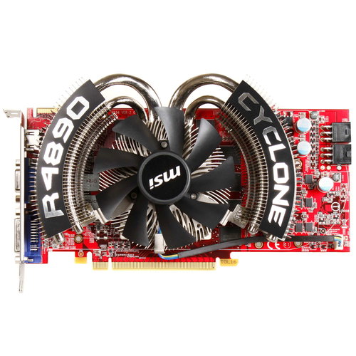 MSI R4890 Cyclone Main image MSI R4890 Cyclone - Graphics Card - Main image