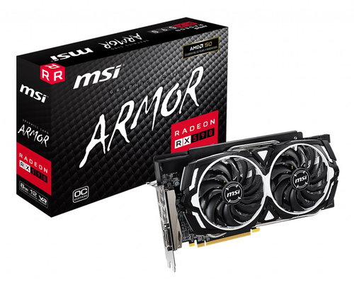 MSI Radeon RX 590 ARMOR 8G OC Main image MSI Radeon RX 590 ARMOR 8G OC - Graphics Card - Main image