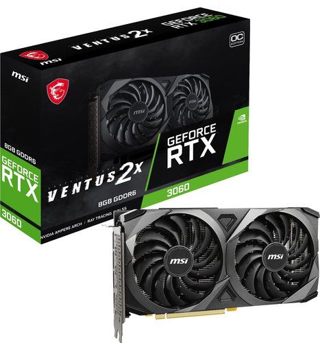MSI GeForce RTX 3060 VENTUS 2X 8G OC - Grafikkarte - Hauptbild