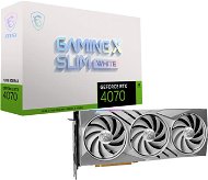 MSI GeForce RTX 4070 GAMING X SLIM WHITE 12G - Grafikkarte