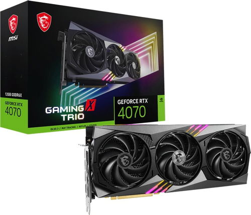 MSI GeForce RTX 4070 GAMING X TRIO 12G - Grafická karta - Hlavní obrázek