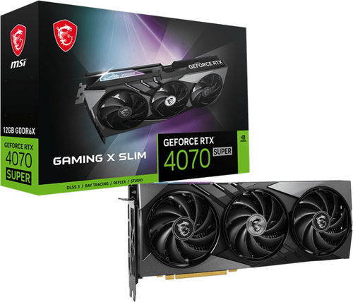 MSI GeForce RTX 4070 SUPER 12G GAMING X SLIM - Grafická karta - Hlavní obrázek