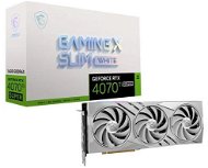 MSI GeForce RTX 4070 Ti SUPER GAMING X SLIM WHITE 16G - Videókártya
