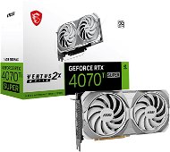 MSI GeForce RTX 4070 Ti SUPER 16G VENTUS 2X WHITE OC - Grafická karta