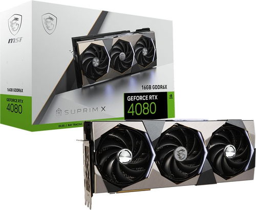 MSI GeForce RTX 4080 SUPRIM X 16G - Grafická karta - Hlavní obrázek