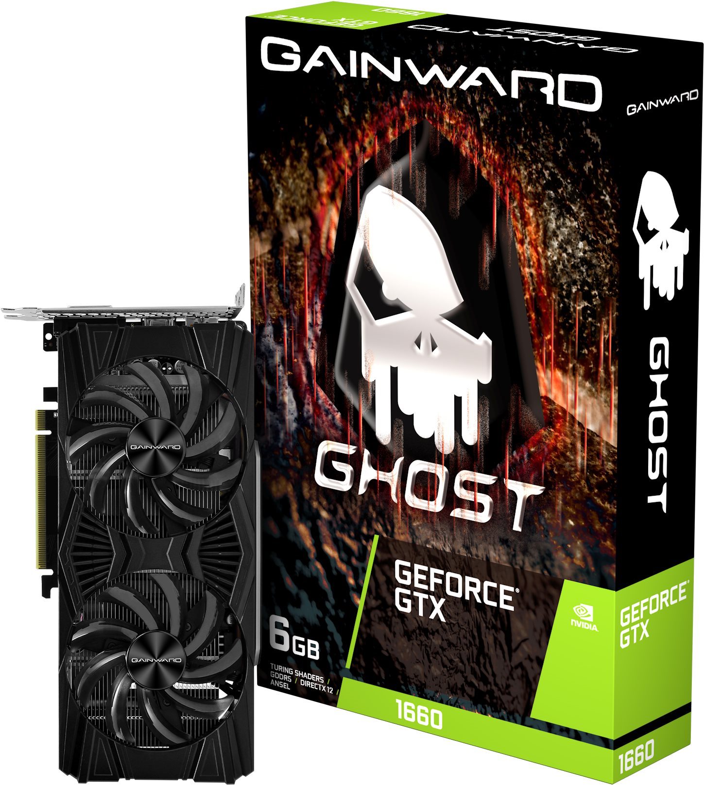 GAINWARD GeForce GTX 1660 Ghost 6G - Graphics Card | alza.sk