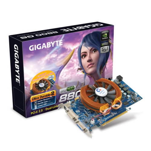 GIGABYTE NX88G384H Hauptbild GIGABYTE NX88G384H - Graphics Card - Hauptbild