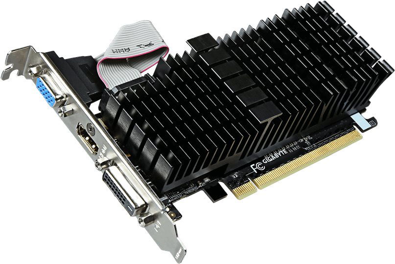 GIGABYTE GeForce GT 710 Silent 1GB Graphics Card Alza.cz