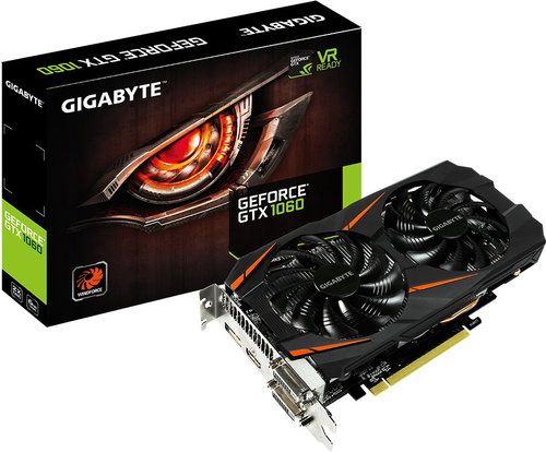 GIGABYTE GeForce GTX 1060 WINDFORCE 6G - Grafikkarte - Hauptbild