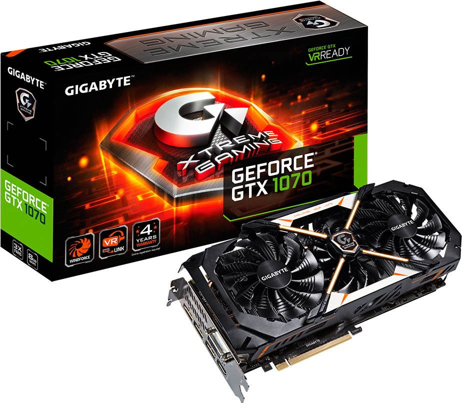 Graphics Card Gigabyte Geforce 1070 G1 Gaming Geforce Gtx