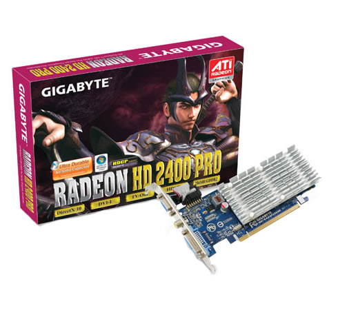 GIGABYTE RX24P256HE - Graphics Card - Main image