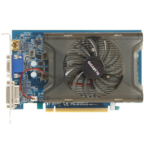 GIGABYTE R567D3-1GI Hauptbild GIGABYTE R567D3-1GI - Graphics Card - Hauptbild