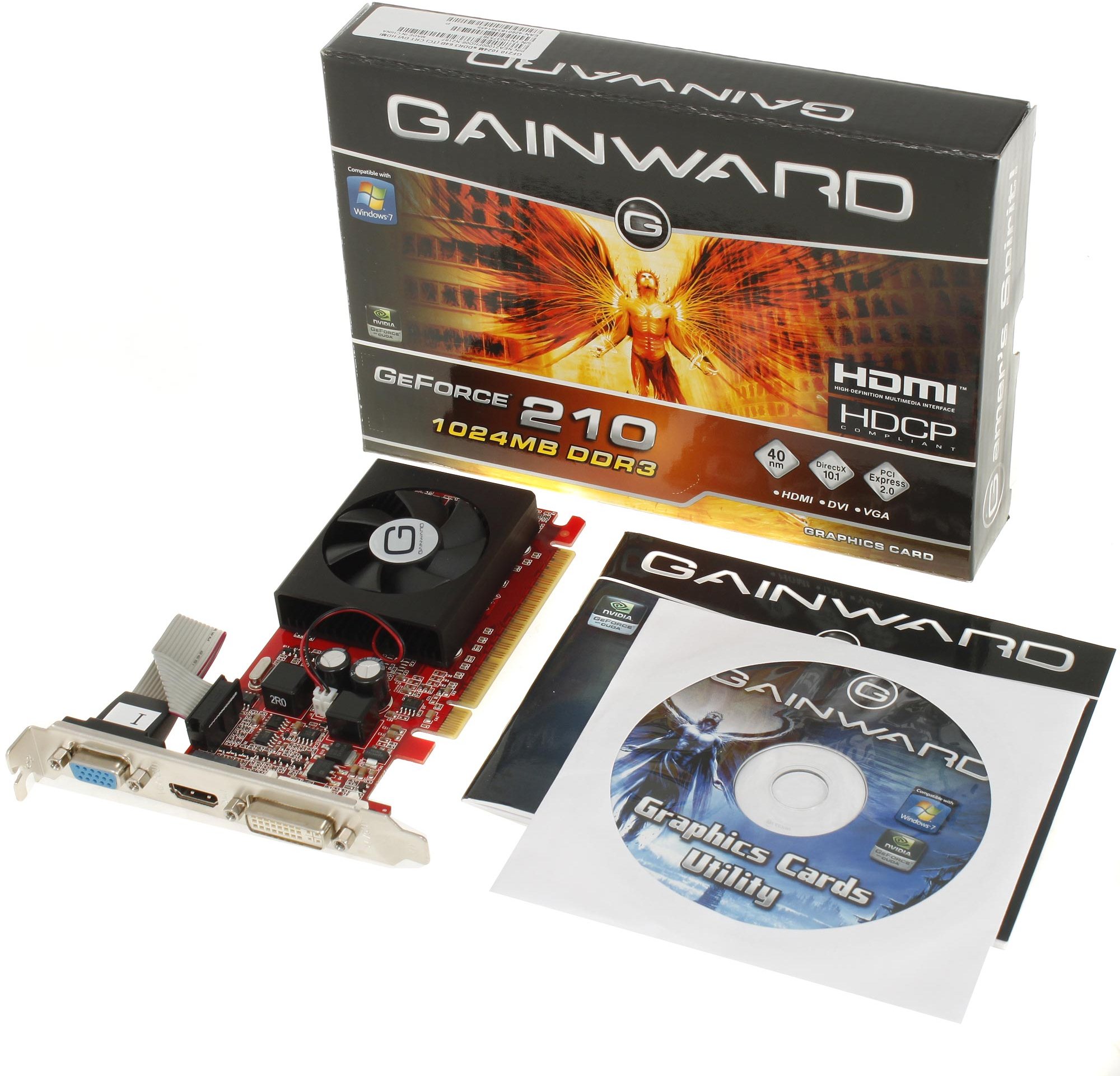 GAINWARD 210 1GB of fast DDR3 Graphics Card alza.sk