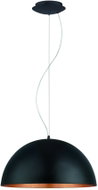 Eglo GAETANO 1 E27 1 × 60 W, černá/měděná - Chandelier