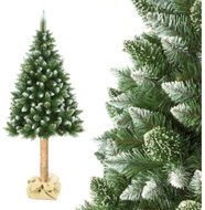 ELMA Christmas tree - pine with white ends, 180 × 90 cm - Christmas Tree