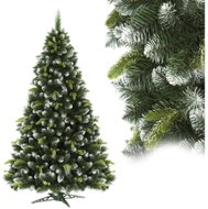 ELMA Christmas tree - pine with white ends, 180 × 115 cm - Christmas Tree
