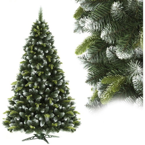 ELMA Christmas tree - pine with white ends, 180 × 115 cm - Christmas Tree - Main image