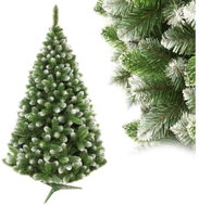 ELMA Christmas tree - pine with white ends, 180 × 120 cm - Christmas Tree